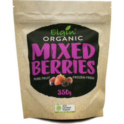 Photo of Elgin Organic Frozen Mix Berries 350g