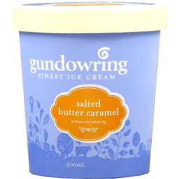 Photo of Gundowring Salted Butter Caramel Ice Cream 500ml