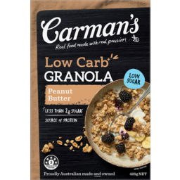 Photo of Carmans Peanut Butter Low Carb Granola