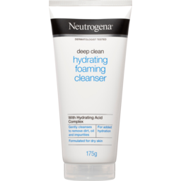 Photo of Neutrogena Hydrating Foaming Deep Clean Cleanser 75g