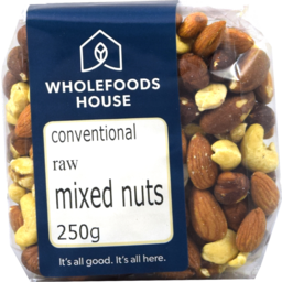 Photo of Wholefoods House Mixed Nuts Raw Conventional 250g