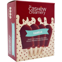 Photo of Cashew Creamy Vanilla Bars I/Cream 4pk