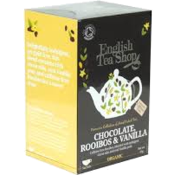 Photo of ENGLISH TEA SHOP:ETS Chocolate Rooibos & Vanilla Teabags 20's