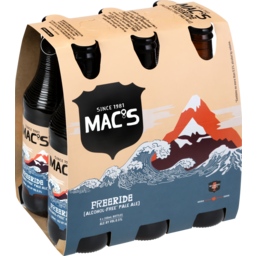 Photo of Macs Freeride Alcohol-Free Pale Ale Bottles 330ml 6 Pack 