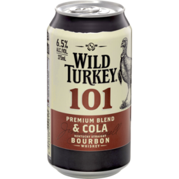 Photo of Wild Turkey 101 Bourbon & Cola Can