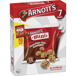 Photo of Arnott's Mini's Chocolate Chip Cookies 7 Pack