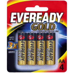 Photo of Eveready Gold Alkaline Batteries Aa 4pk