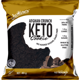 Photo of Justine's Afghan Crunch Keto Cookie