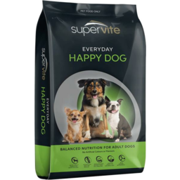 Photo of Supervite Everyday Happy Dog Dry Food 3kg