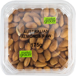 Photo of Market Grocer Almonds Raw 175g