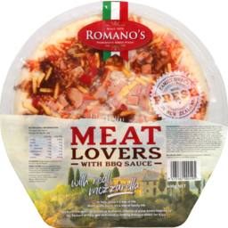 Photo of Romano's Pizza Meatlovers With BBQ sauce 400g