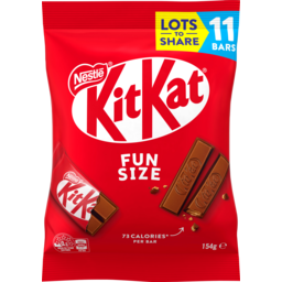 Photo of Nestle Kit Kat Chocolate Sharepack 11 Pieces 154g