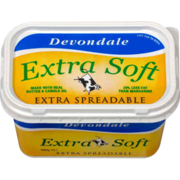 Photo of Devondale Extra Soft Spreadable Butter 500g