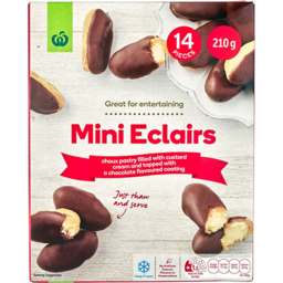 Photo of WW Mini Chocolate Eclairs 210g