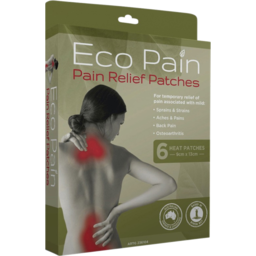Photo of BYRON NATURALS:BN Eco Pain Releif Heat Patches 6