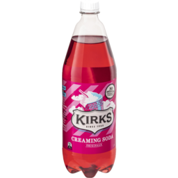 Photo of Kirks Creaming Soda Bottle Soft Drink Bottle 1.25l