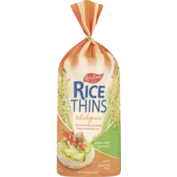 Photo of Real Foods Rice Thins Wholegrain 150g