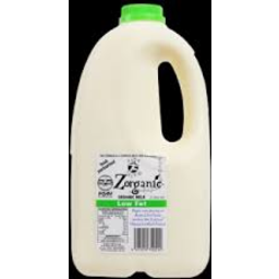 Photo of Zany Zeus Organic Low Fat Milk 2L