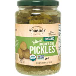 Photo of Woodstock - Kosher Sliced Dill Pickles