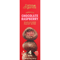 Photo of Ceres Organic Fudgy Bites Raspberry Chocolate