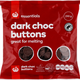 Photo of WW Buttons Dark Chocolate 290g