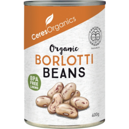 Photo of Ceres Borlotti Beans 400gm