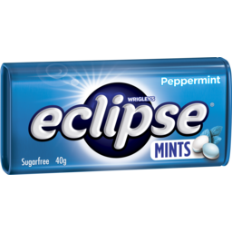 Photo of Wrigley's Eclipse Peppermint Mints Sugar Free Large Tin 40g
