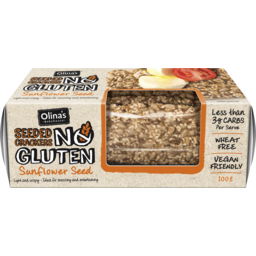 Photo of Oliana's Crackers Gluten Free Sunflower Seed 100g