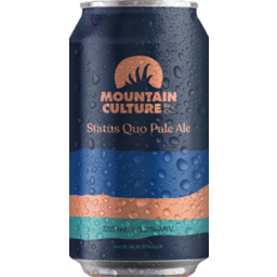 Photo of Mountain Culture Status Quo Pale Ale Can