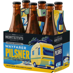 Photo of Monteiths Wayfarer Pilsner Bottles