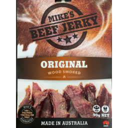 Photo of Mikes Beef Jerky Original 90g