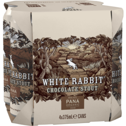 Photo of White Rabbit Choc Stout Can 375ml 4pk