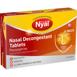 Photo of Nyal Nasal Decongestant Tablets 24 Pack