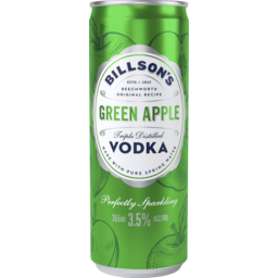 Photo of Billsons Green Apple Vodka 355ml