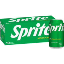 Photo of Sprite Lemonade Soft Drink Multipack Cans 10x375ml