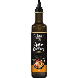 Photo of Cobram Estate Extra Virgin Olive Oil Garlic & Rosemary 250ml
