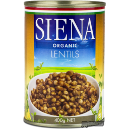 Photo of Siena Lentils Organic 400g
