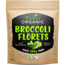 Photo of ELGIN ORGANIC Organic Frozen Broccoli Florets 500g