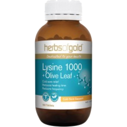 Photo of Lysine 1000 + Olive Leaf 100