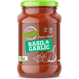 Photo of Jensens Organic Pasta Sauce - Basil & Garlic