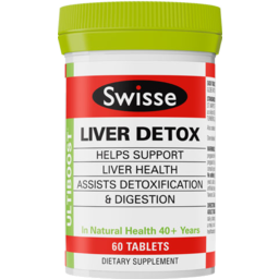 Photo of Swisse Ultiboost Liver Detox 60 Pack