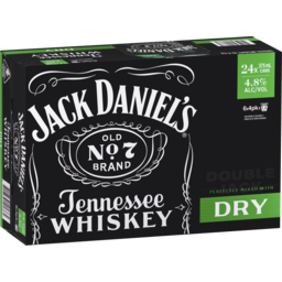 Photo of Jack Daniel's & Dry Can 24 Pack (6x4pk)