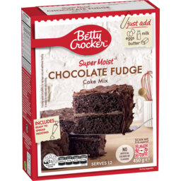 Photo of Betty Crocker Super Moist Chocolate Fudge Cake Mix