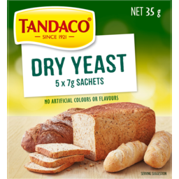 Photo of Tandaco Dry Yeast 5 Sachets