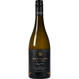 Photo of Rapaura Springs Reserve Wine Pinot Gris 2015ml