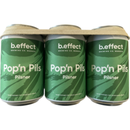 Photo of B.Effect Pop N Pilsner 6pack Cans