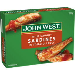 Photo of John West Sardines In Tomato Sauce