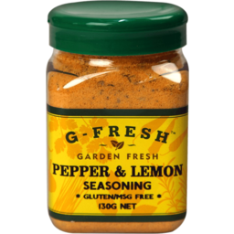 Photo of G Fresh Pepper & Lemon Seasoning 130g