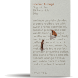 Photo of Love Tea Coconut Pyramid Orange 20's