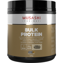 Photo of Musashi Bulk Protein Vanilla Milkshake 420g